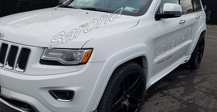 Custom Jeep Grand Cherokee  SUV/SAV/Crossover Fender Flares (2011 - 2021) - $1290.00 (Part #JP-003-FF)